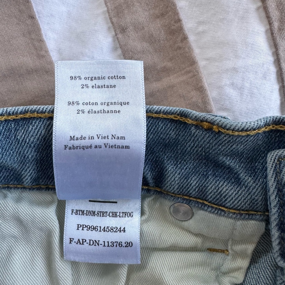 High Rise Straight Leg Jeans - Picture 12 of 12